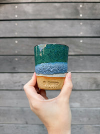 Set of 4 Flat white cups