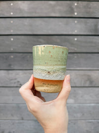 Set of 4 Flat white cups