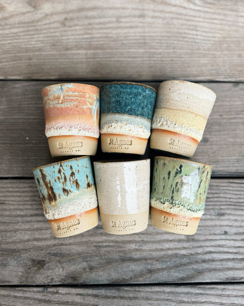 Set of 4 Flat white cups